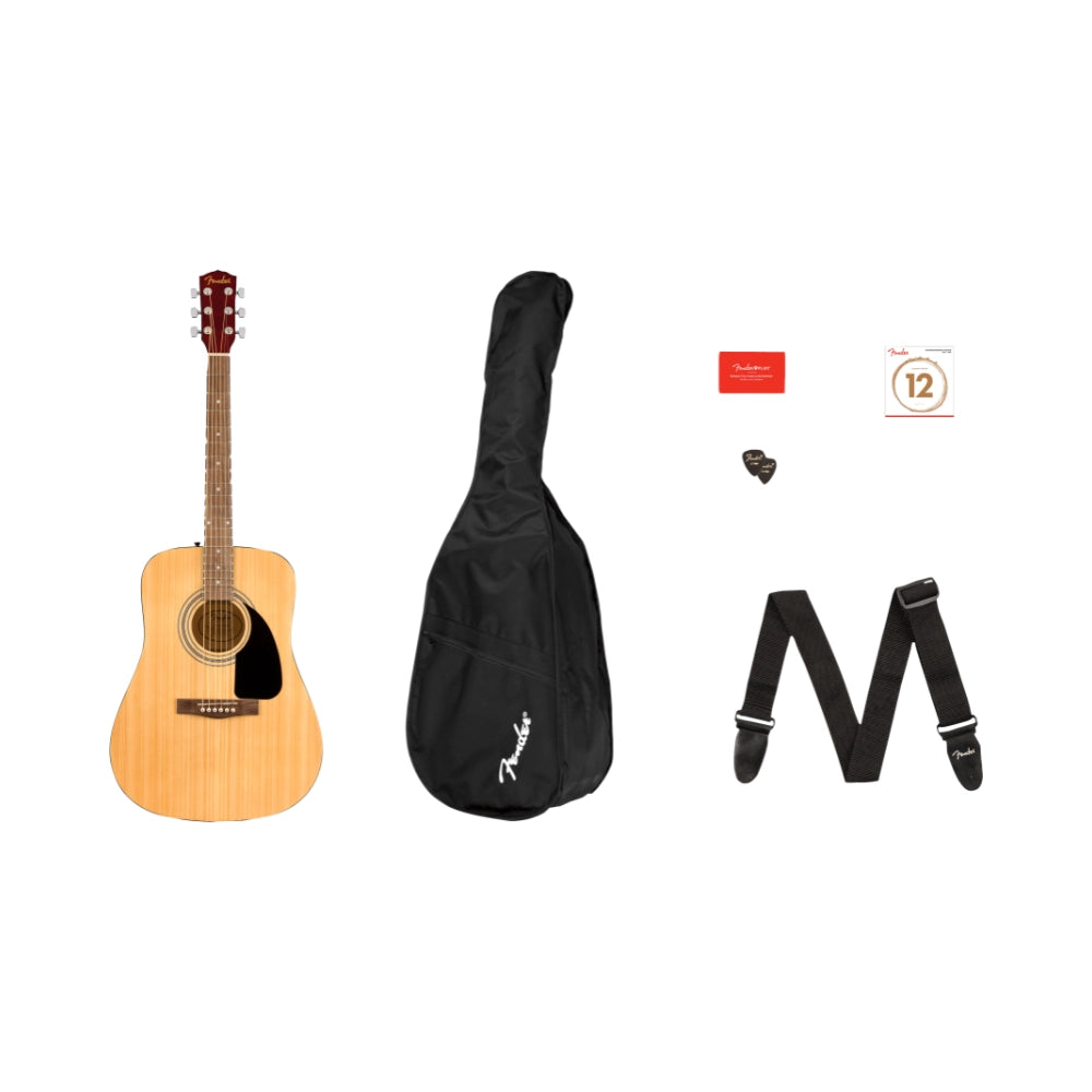 Fender 0971210721 FA-115 Dreadnought Acoustic Guitar Pack