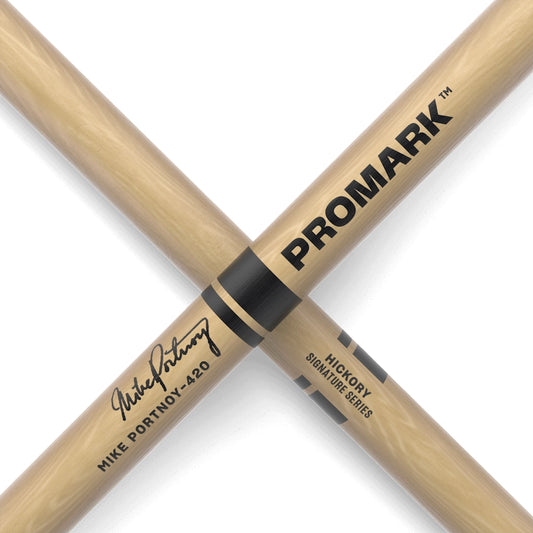ProMark Mike Portnoy Lacquered Hickory Drum Sticks TX420N