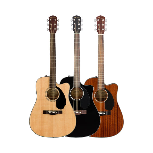 Fender CD-60SCE Dreadnought Electro-Acoustic Guitar (Multiple Colors Available)