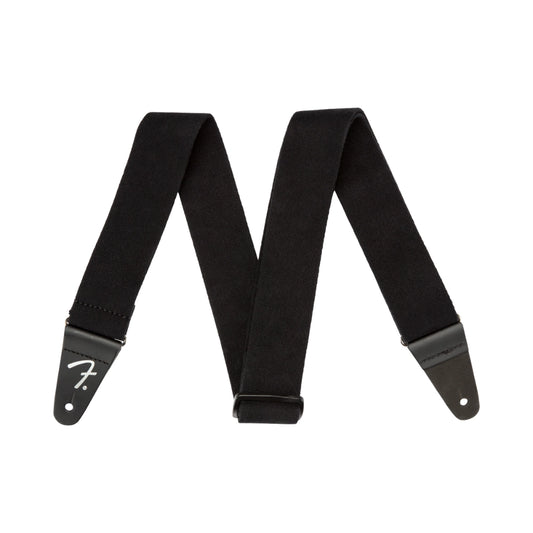 Fender 0990642006 SuperSoft Strap, Black, 2"