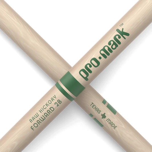 ProMark Forward 2B Raw Hickory Drum Sticks TXR2BW