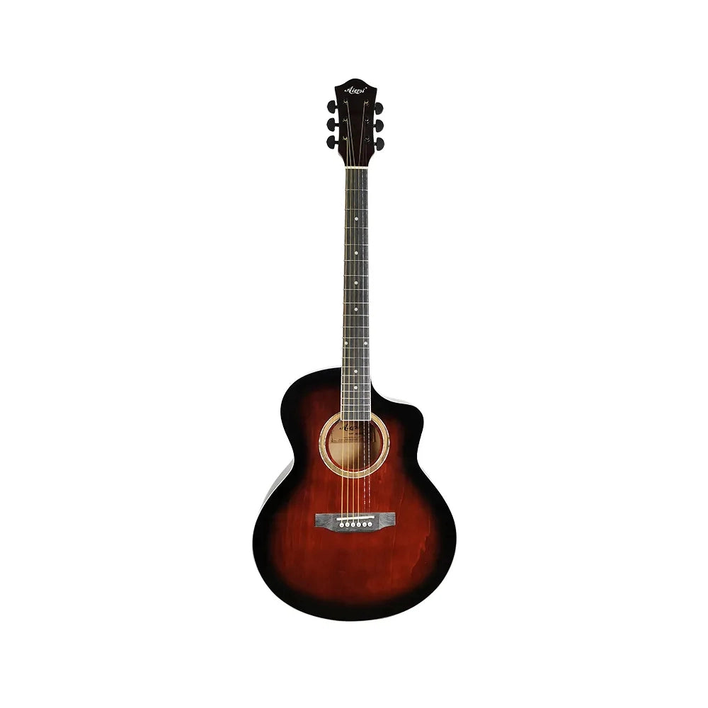 Aiersi SG027J Jumbo Cutaway Acoustic Guitar