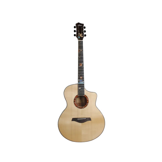 Aiersi SG02SMJ Jumbo Cutaway Acoustic Guitar