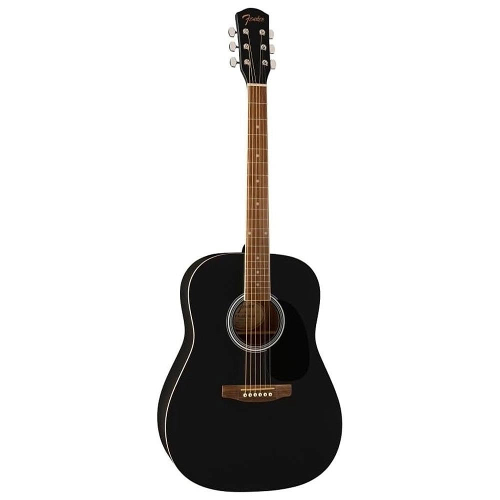 Fender 0971910006 FA-25 Dreadnought Acoustic Guitar, WN Black