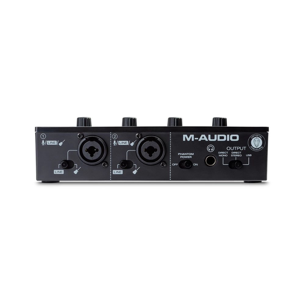 M-Audio M-Track Duo 2-channel USB Audio Interface with 2 Combo Inputs