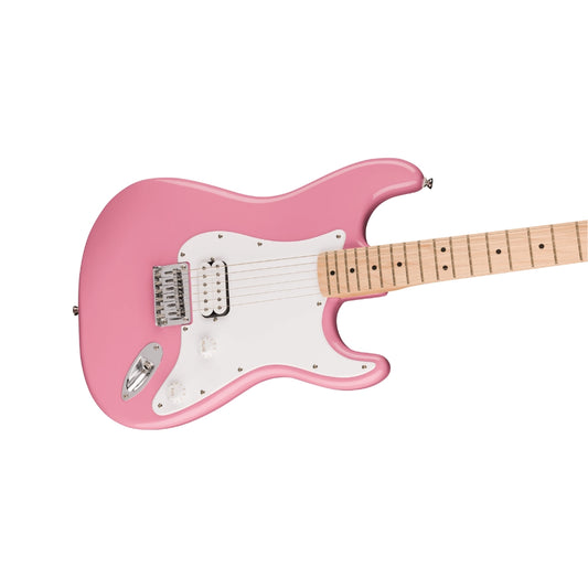Fender, Squier Sonic Stratocaster HT H Electric Guitar (Flash Pink or Black)