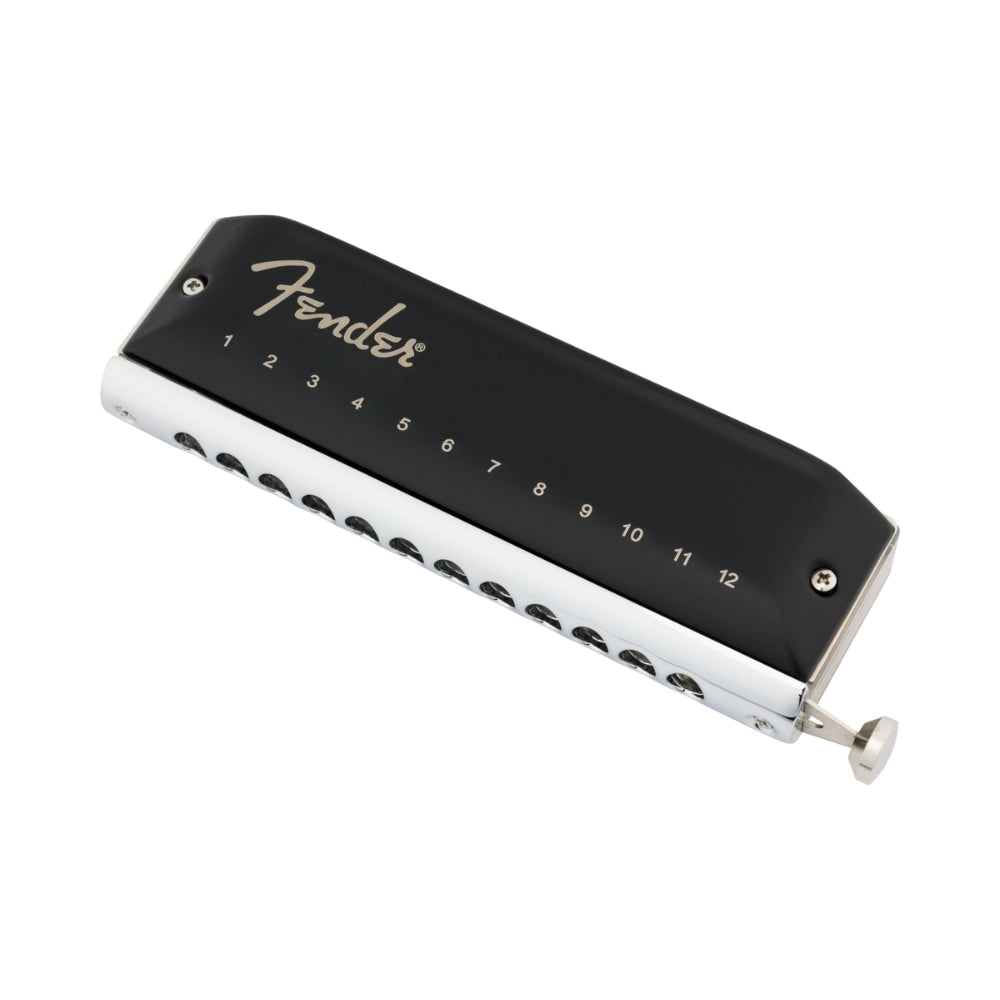Fender 0990701101 Groove Pro™ Chromatic 12-Hole Harmonica, Key of C