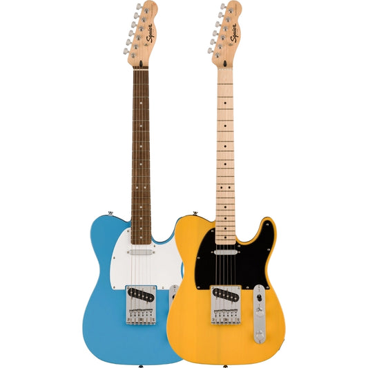 Fender, Squier Sonic Telecaster Electric Guitar (Multiple Colors Available)