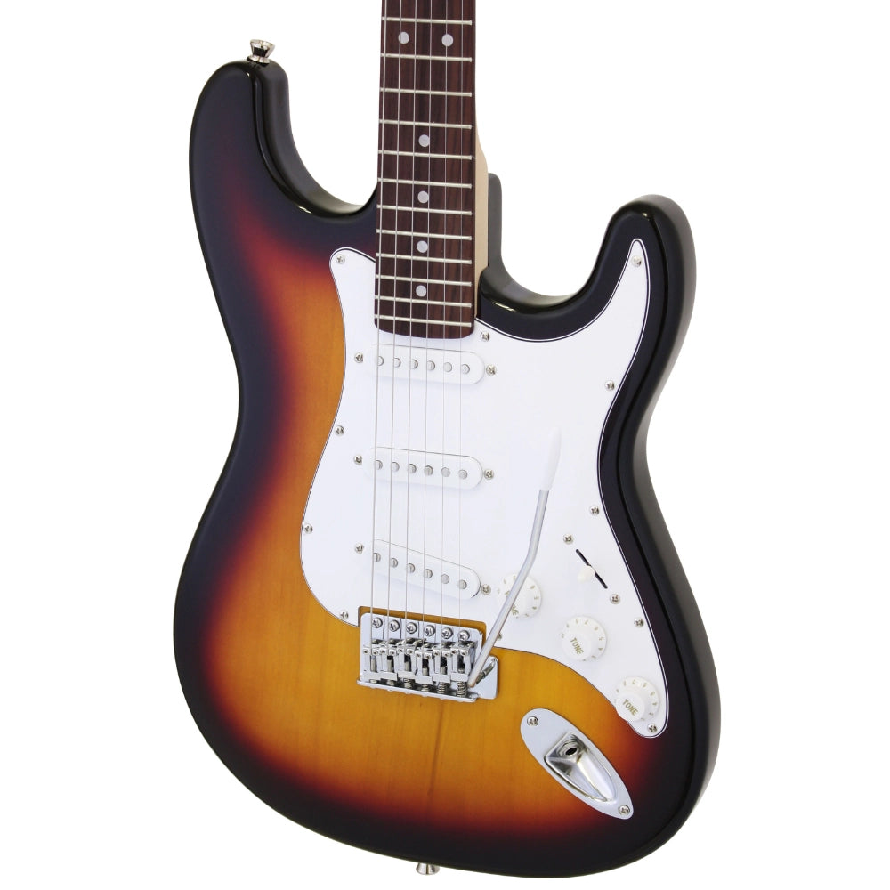 Aria STG-003 SSS Stratocaster Electric Guitar (Multiple Colors Available)