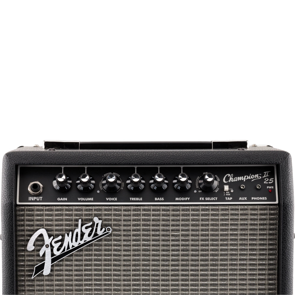 Fender 2330706900 Champion II 25 Electric Guitar Modeling Amplifier