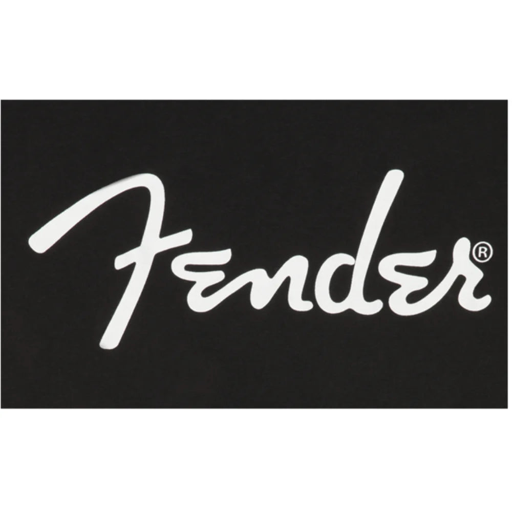 Fender Spaghetti Logo Women's Tee, Black (Multiple Sizes Available)