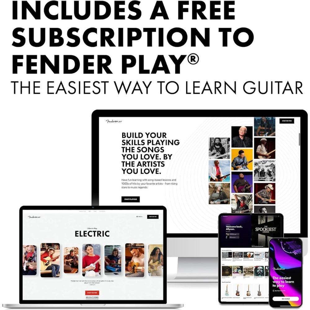 Fender 0971910421 FA-25 Acoustic Guitar Pack