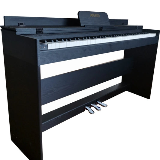 Aiersi A803 Black Electric Piano - With Piano Bench For Free