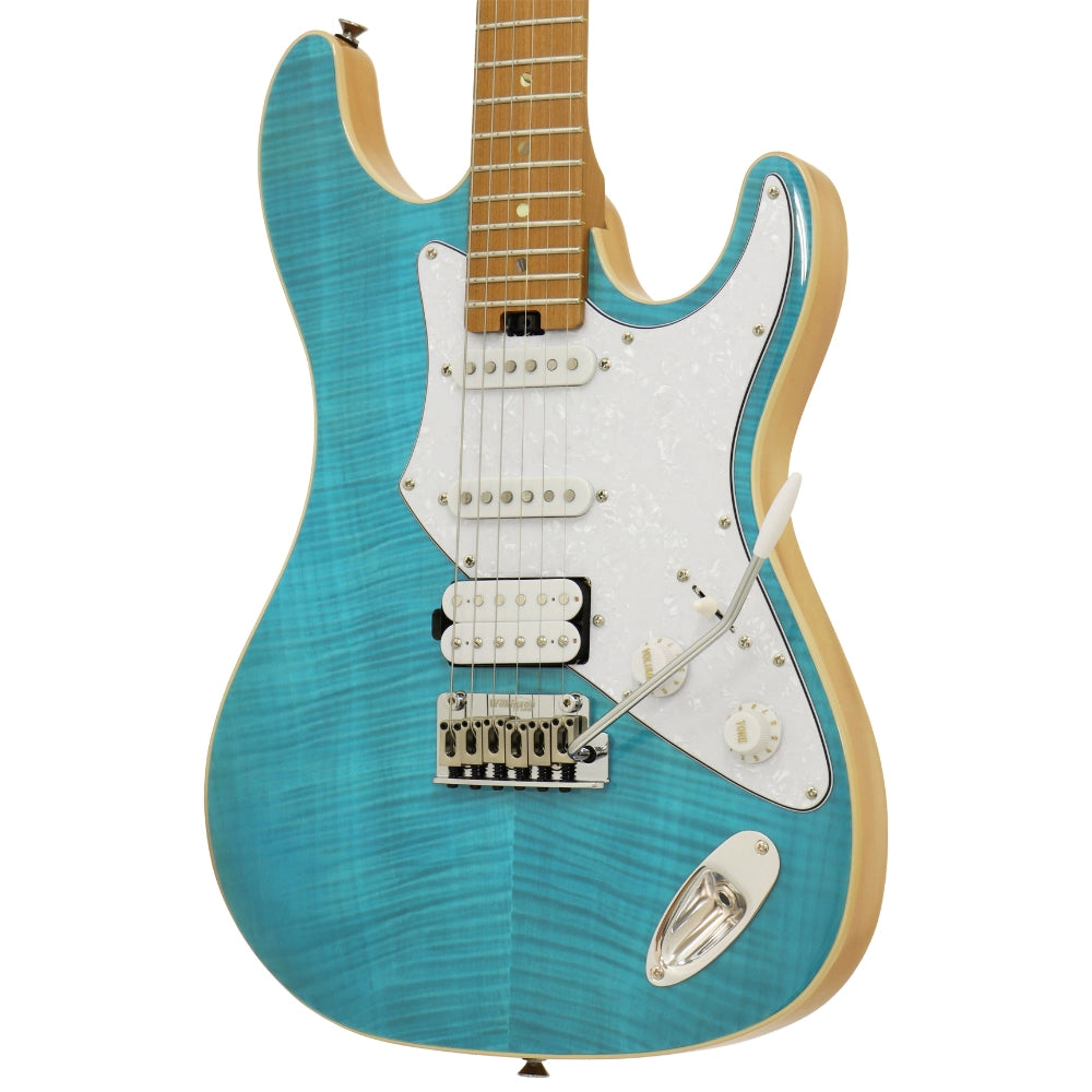 Aria 714-MK2-Fullerton HSS Electric Guitar (Multiple Colors Available)