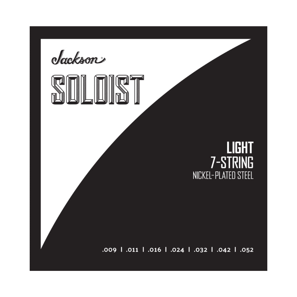 Jackson 2990952007 Soloist Strings 7 String, Light .009-.052