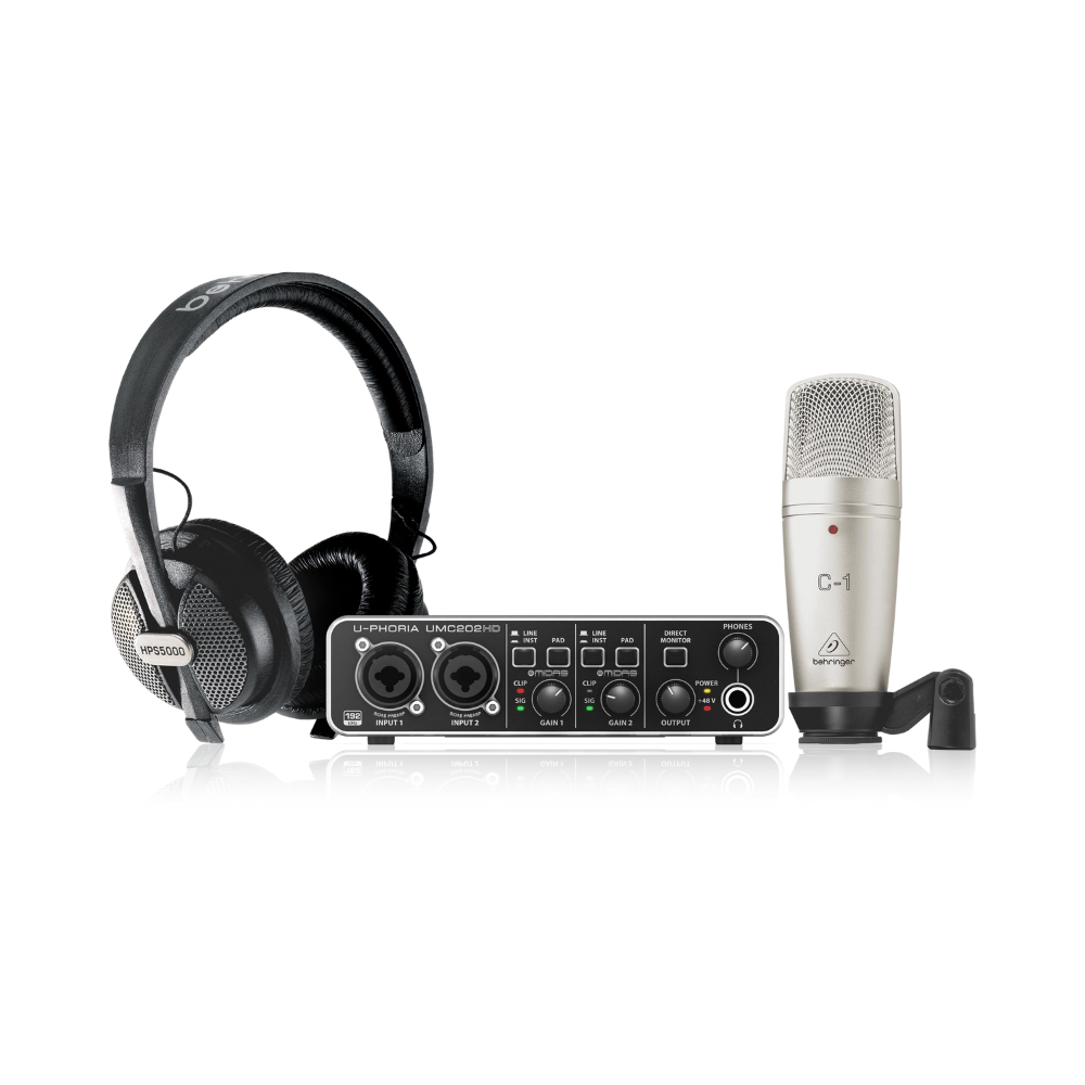 Behringer U-PHORIA STUDIO PRO Complete Recording Bundle