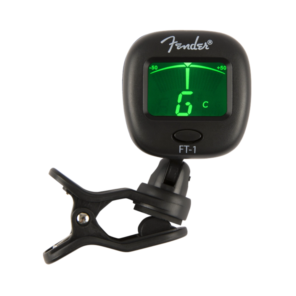 Fender 0239978000 FT-1 Pro Clip-On Tuner, Black