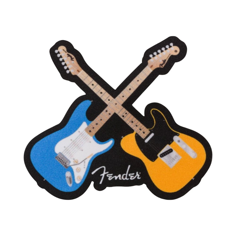 Fender 9122421105 Fender Crossed Guitar Patch