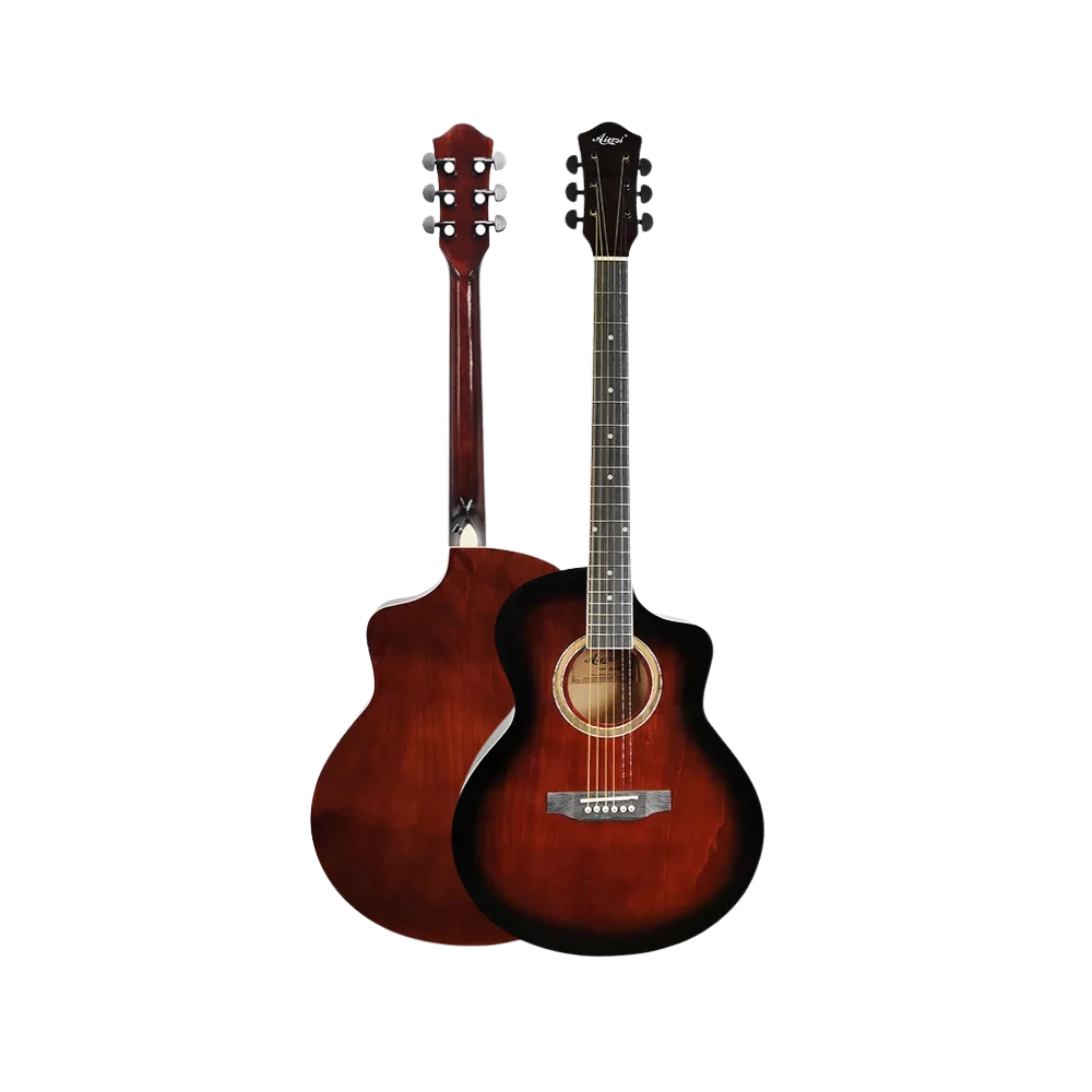Aiersi SG027J Jumbo Cutaway Acoustic Guitar