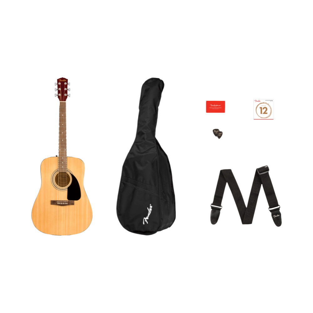 Fender 0971210721 FA-115 Dreadnought Acoustic Guitar Pack