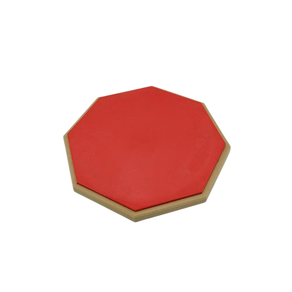 12" Drum Practice Pad (With A Pair of Sticks)