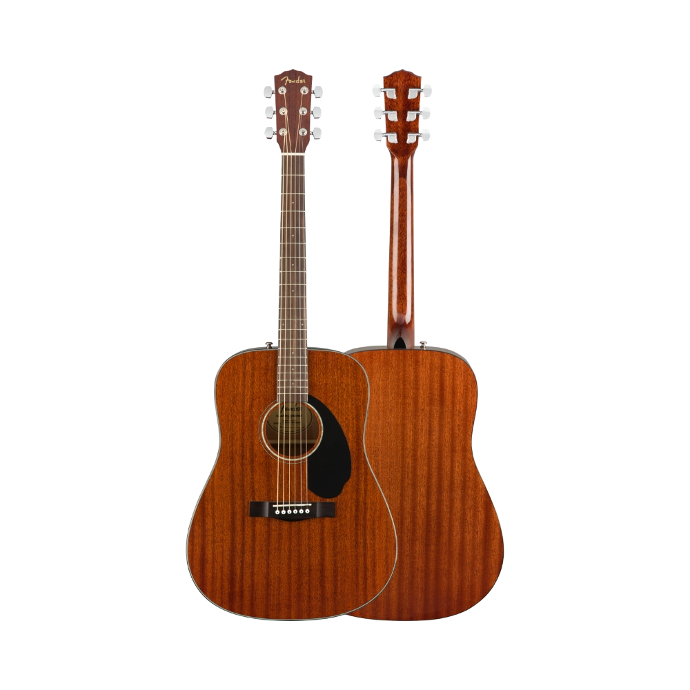 Fender 0970110022 CD-60S Dreadnought, All-Mahogany Acoustic Guitar