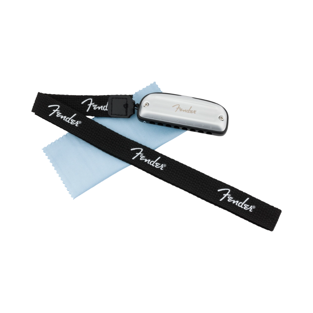 Fender 0990701202 Blues Junior Diatonic 8-hole Harmonica, Key of G