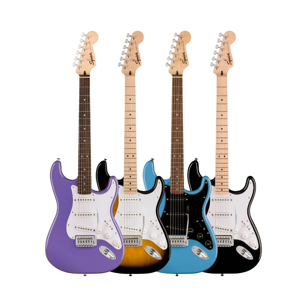 Fender, Squier Sonic Stratocaster SSS Electric Guitar (Multiple Colors Available)