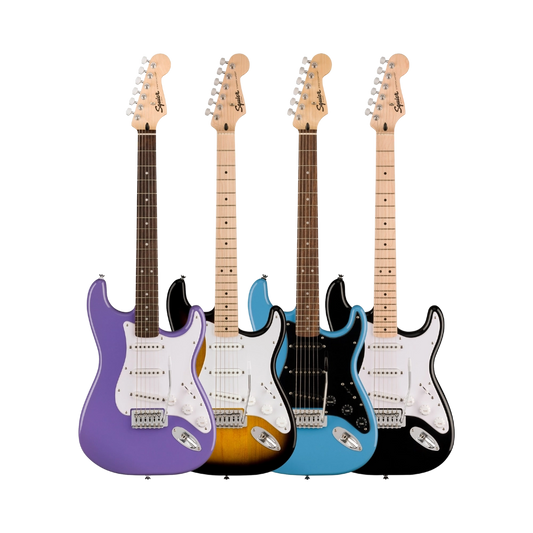 Fender, Squier Sonic Stratocaster SSS Electric Guitar (Multiple Colors Available)
