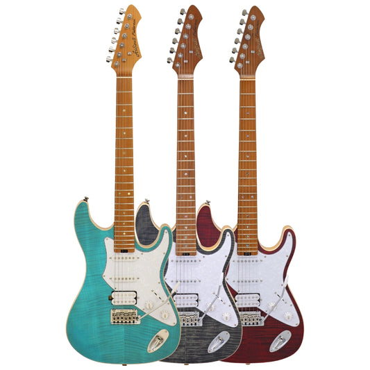 Aria 714-MK2-Fullerton HSS Electric Guitar (Multiple Colors Available)