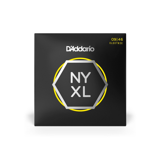 D'addario Super Light Top/Regular Bottom Electric Guitar Strings NYXL0946