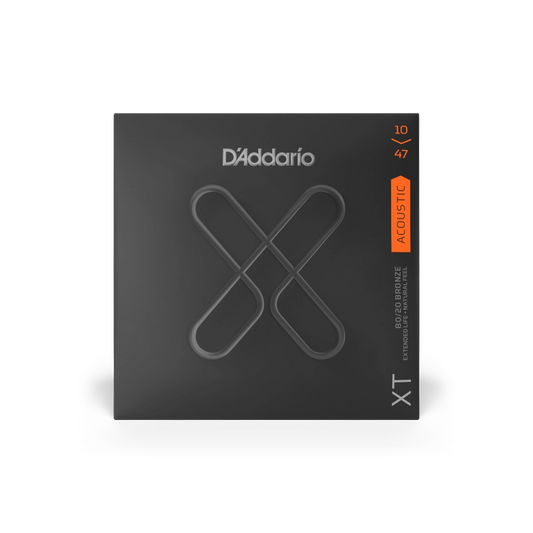 D'Addario Extra Light Coated Acoustic Guitar Strings XTABR1047