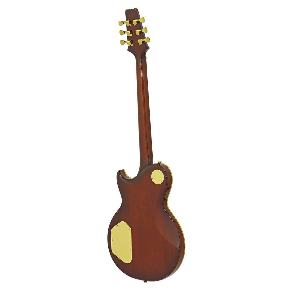 Aria PE-F80 Les Paul Style Electric Guitar (Multiple Colors Available)