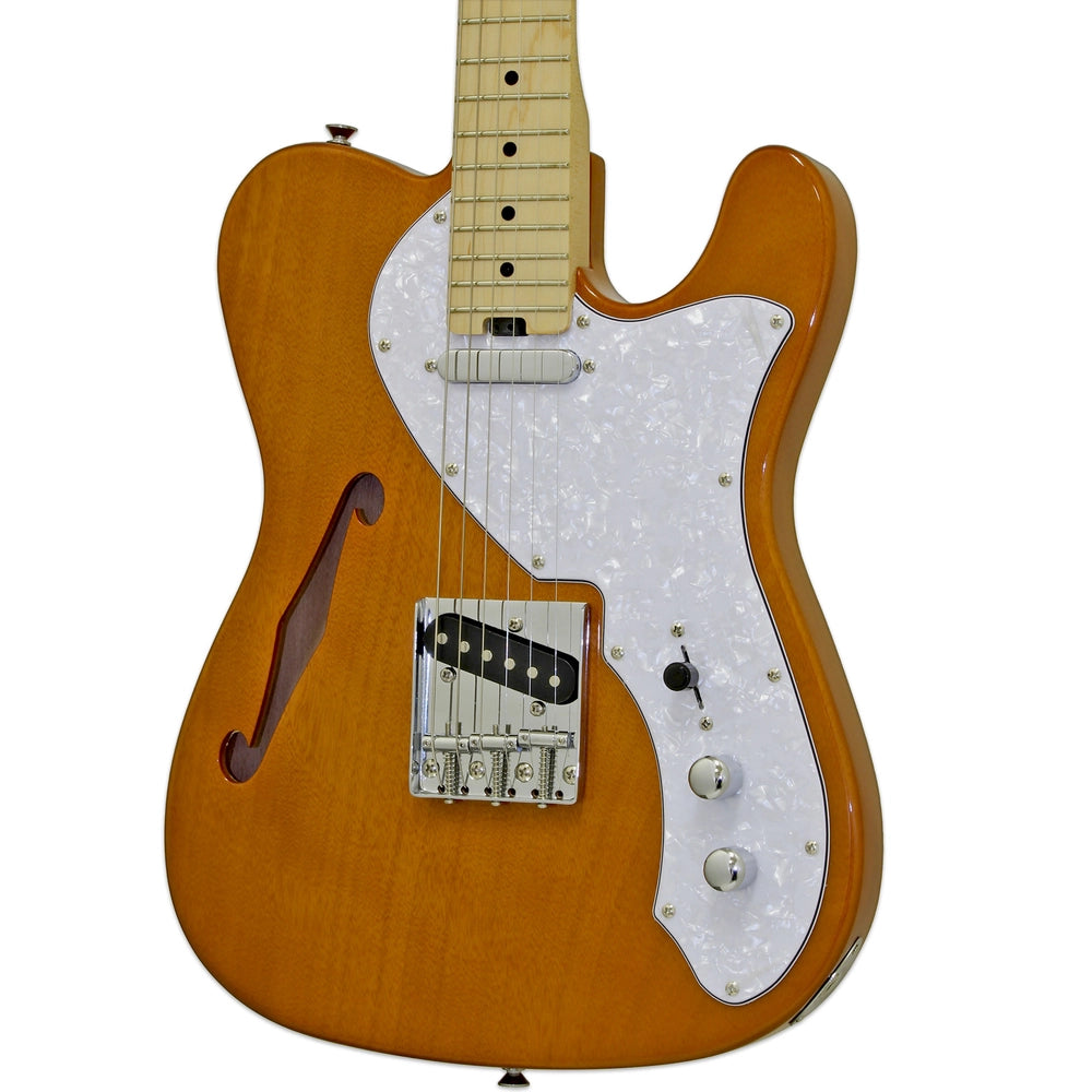 (Coming Soon) Aria TEG-TL-N Semi-Hollow Telecaster Electric Guitar