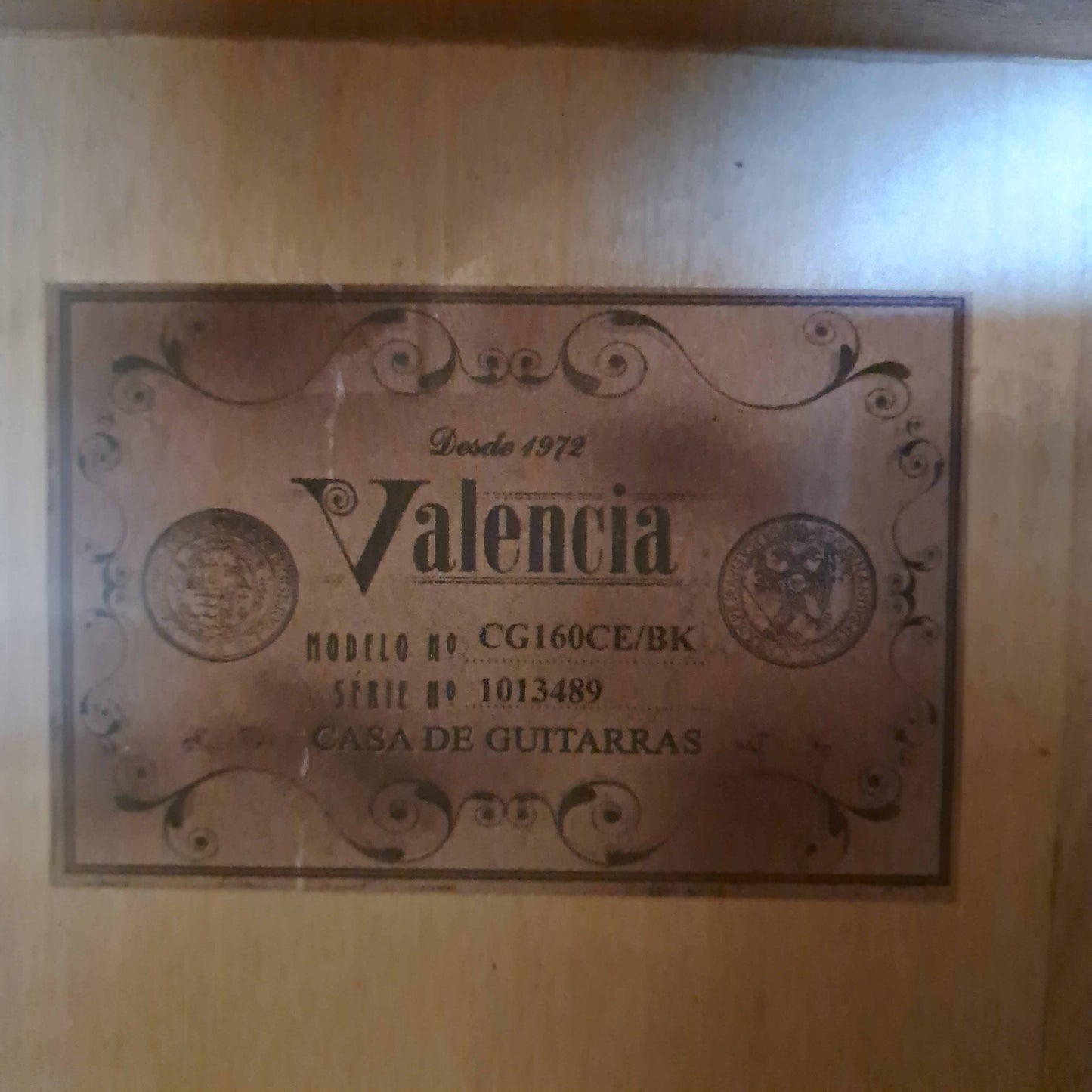 Valencia CG160CE