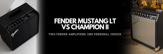 Fender Champion II vs Mustang LT: Which Fender Amp Is Right for You?