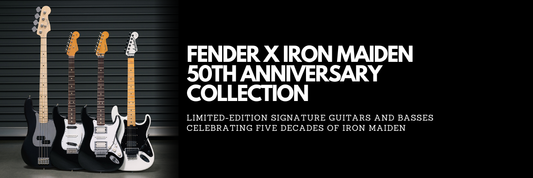Fender x Iron Maiden 50th Anniversary Signature Collection