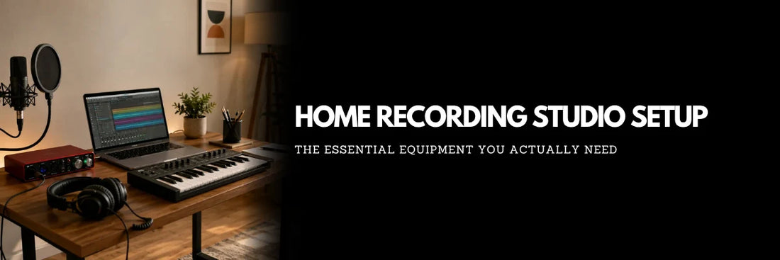 How to Build a Home Recording Studio: What Equipment Do You Actually Need?
