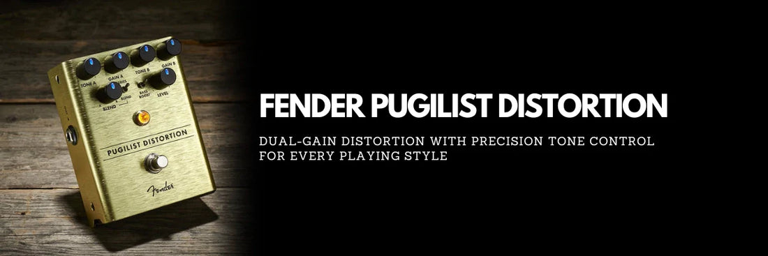 Fender Pugilist Distortion: Versatile Gain and Precision Tone Control