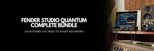 Fender Studio Quantum Complete Bundle: Everything You Need to Start Recording