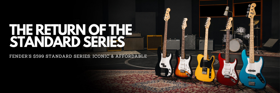 Fender Re-Launches The Standard Series – Iconic Guitars for Every Musician