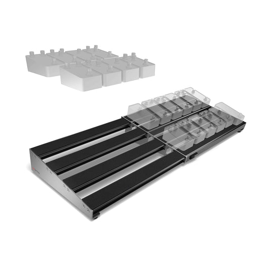 D'Addario XPND Pedalboards Expanding Double Row PW-XPNDPB-02
