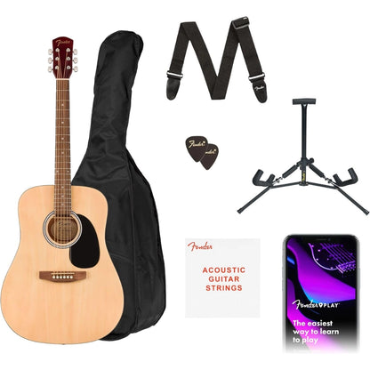 Fender 0971910421 FA-25 Acoustic Guitar Pack