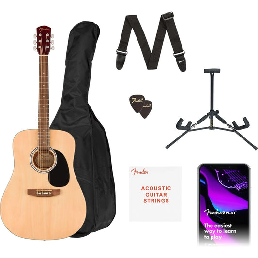 Fender 0971910421 FA-25 Acoustic Guitar Pack