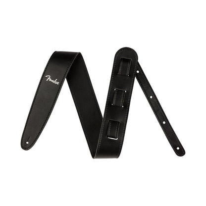 Fender 0990647000 Vegan Leather Strap, Black, 2.5", Microfiber