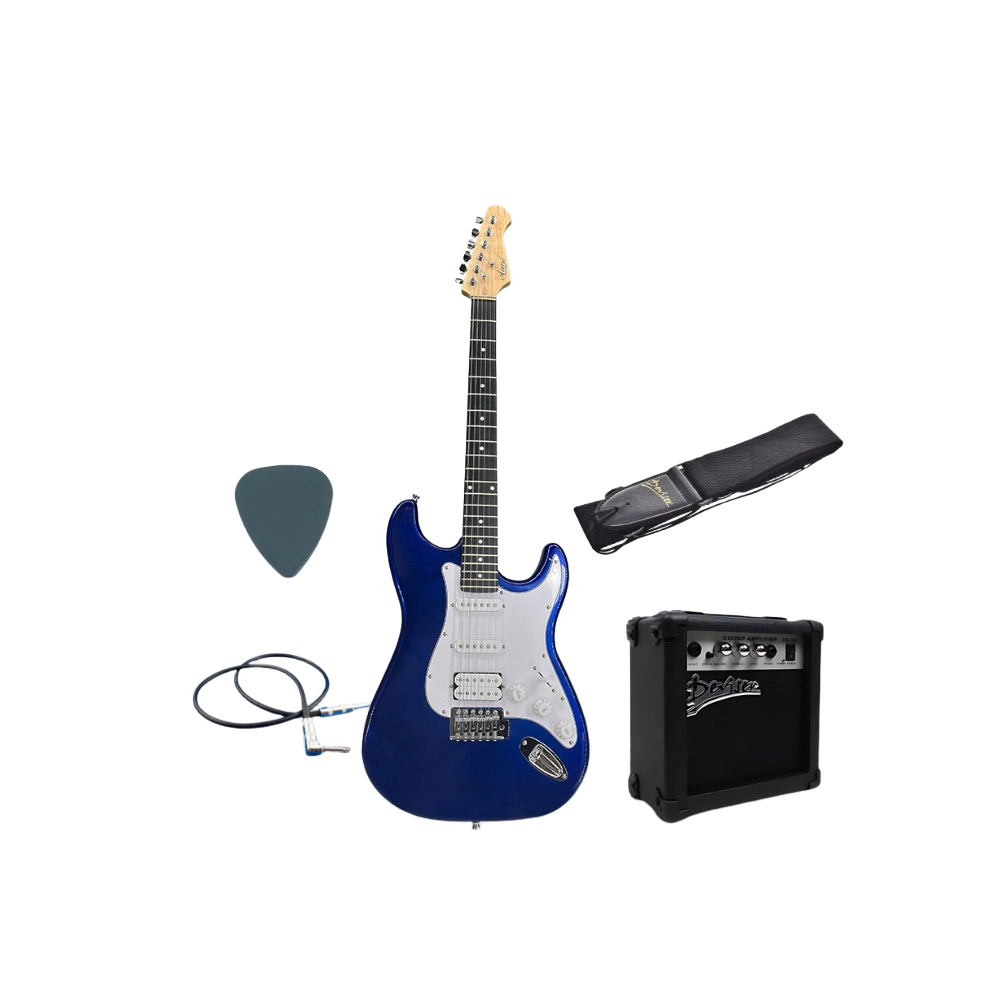 aiersi strat stratocaster HSS electric guitar bundle amp amplifier strap cable pick picks shop store beirut lebanon