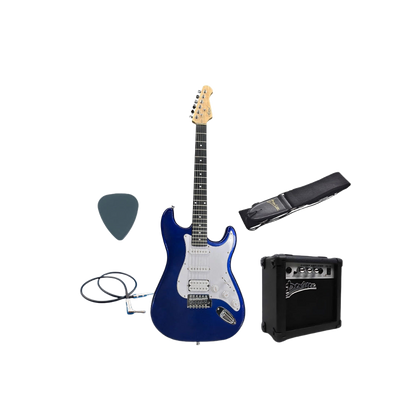 aiersi strat stratocaster HSS electric guitar bundle amp amplifier strap cable pick picks shop store beirut lebanon