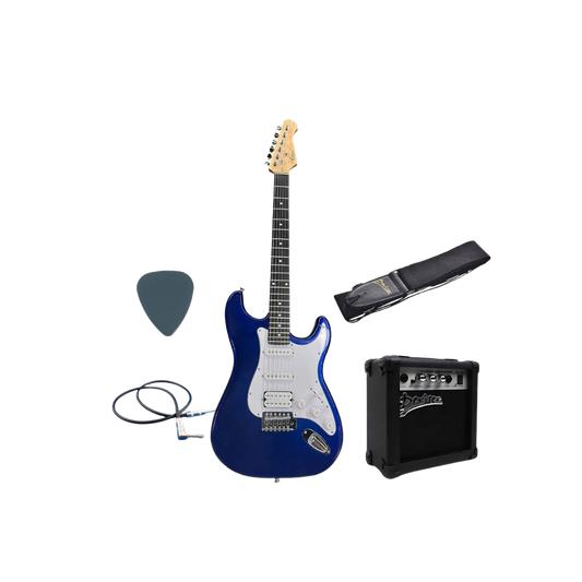 aiersi strat stratocaster HSS electric guitar bundle amp amplifier strap cable pick picks shop store beirut lebanon