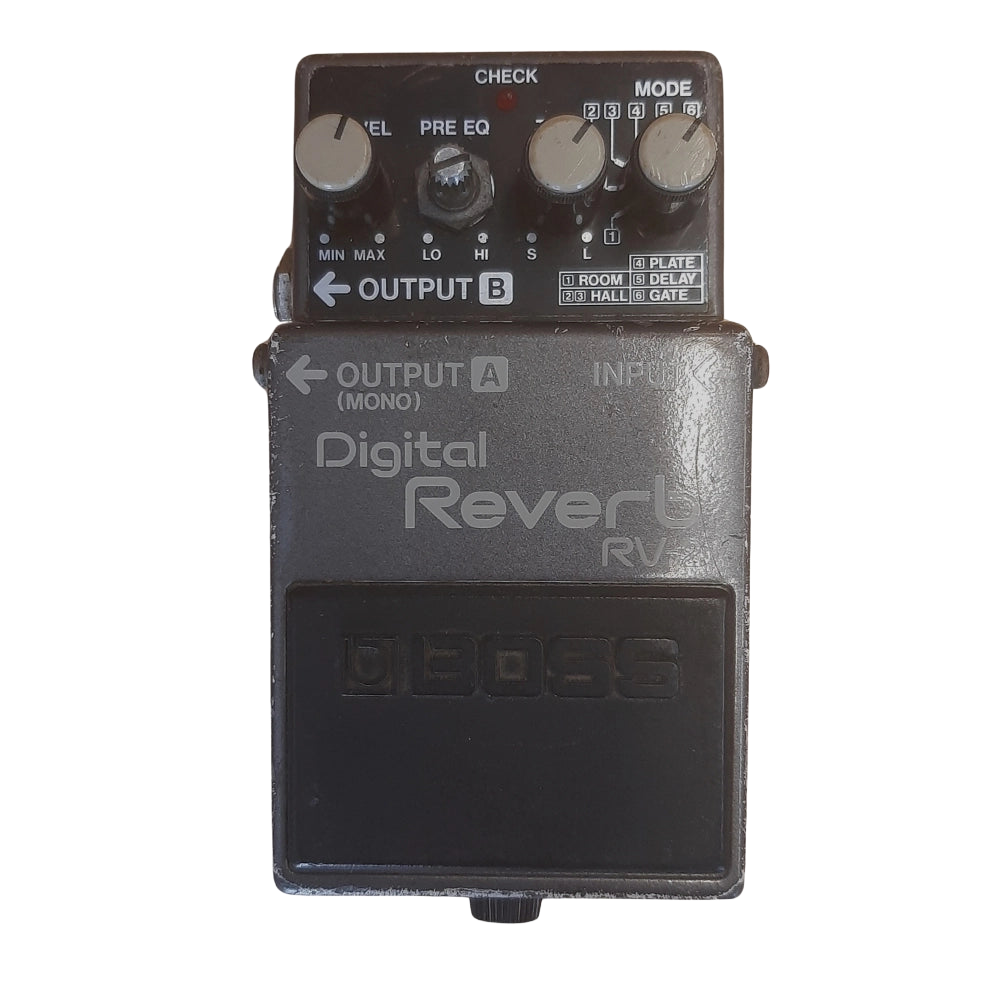 boss digital reverb rv-2 vintage pedal electric guitar special effects shop store beirut lebanon