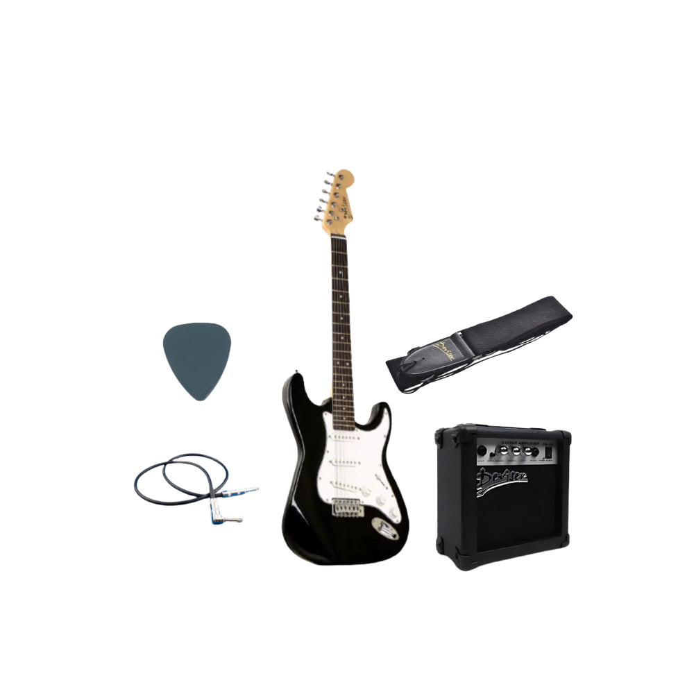 deviser sss electric guitar bundle strap amp amplifier pick picks cable strat stratocaster shop store beirut lebanon